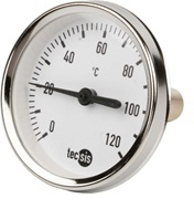 Thermometer 80mm, 1/2